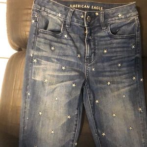 American Eagle Hi rise jeggings